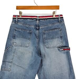 Vintage Tommy Hilfiger Carpenter Jeans Womens 12 32x30 Baggy Y2K 90s 2001